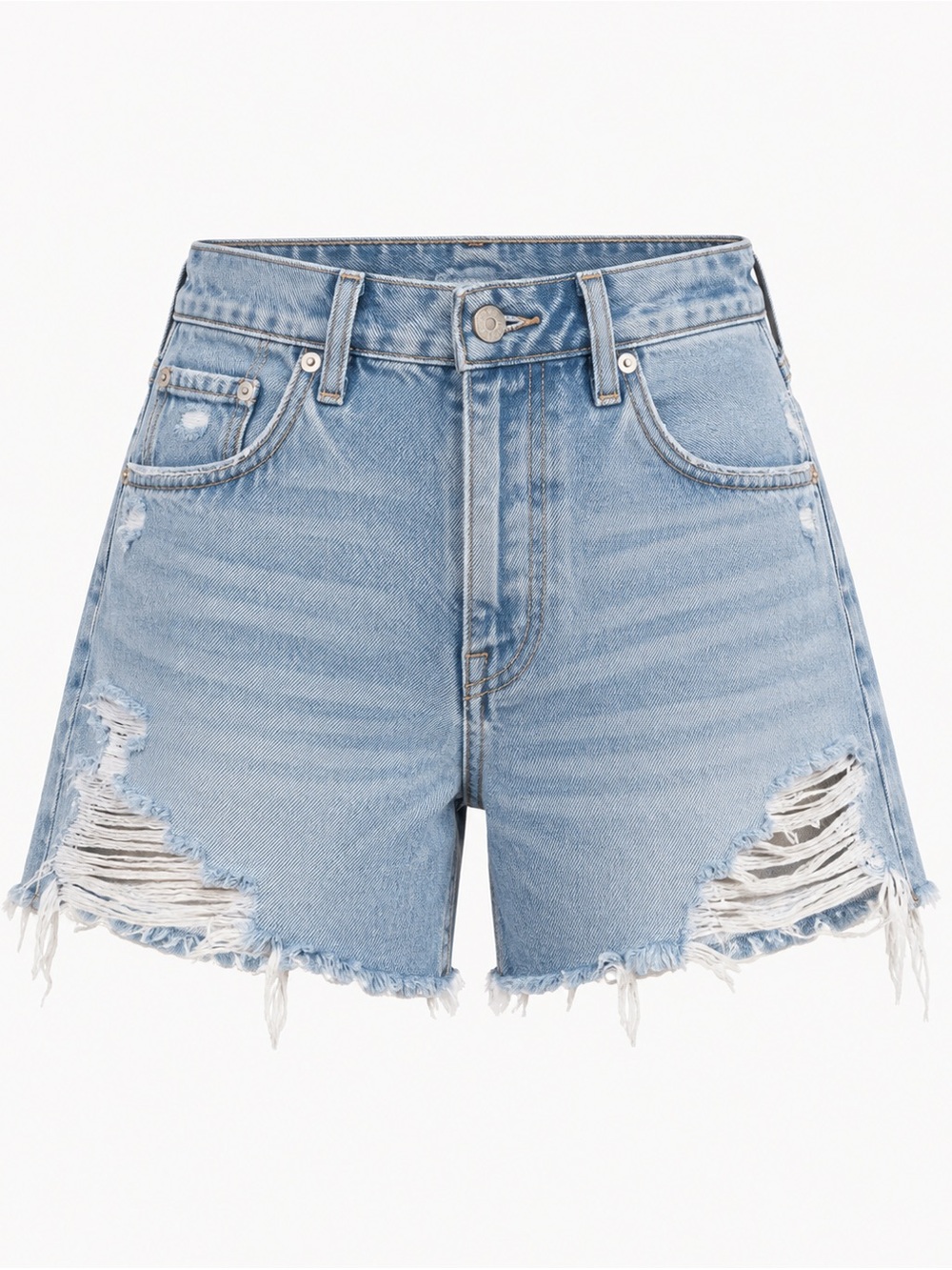 Citizens of Humanity - Distressed Denim Shorts